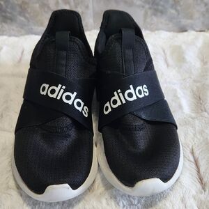 Adidas Kids Black Slip-On Shoes